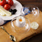 Crystalia Glass Egg Holders, Set of 2 Pcs